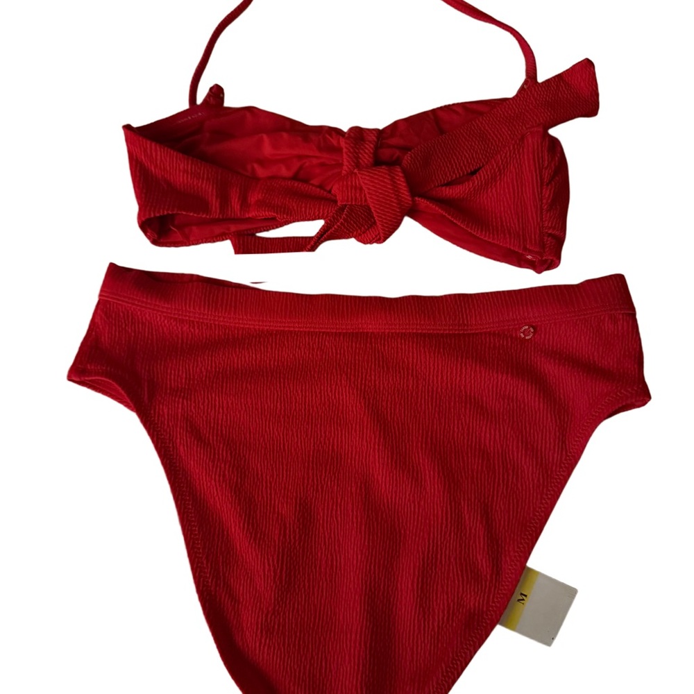 NWT - Red Carter Vibrant Pepper (Red) Bikini 2 pc Set - Medium (8/10) - Picture 4 of 7
